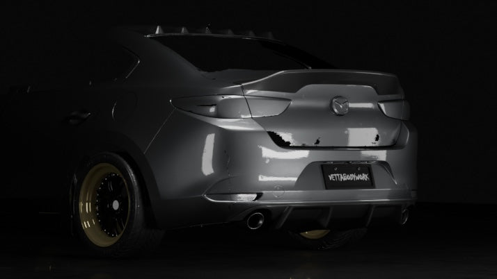 4TH GEN MAZDA 3 SEDAN SPOILER