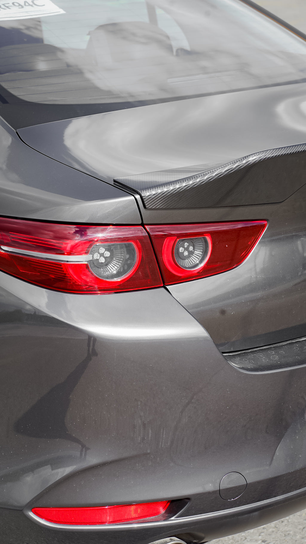 4TH GEN MAZDA 3 SEDAN SPOILER