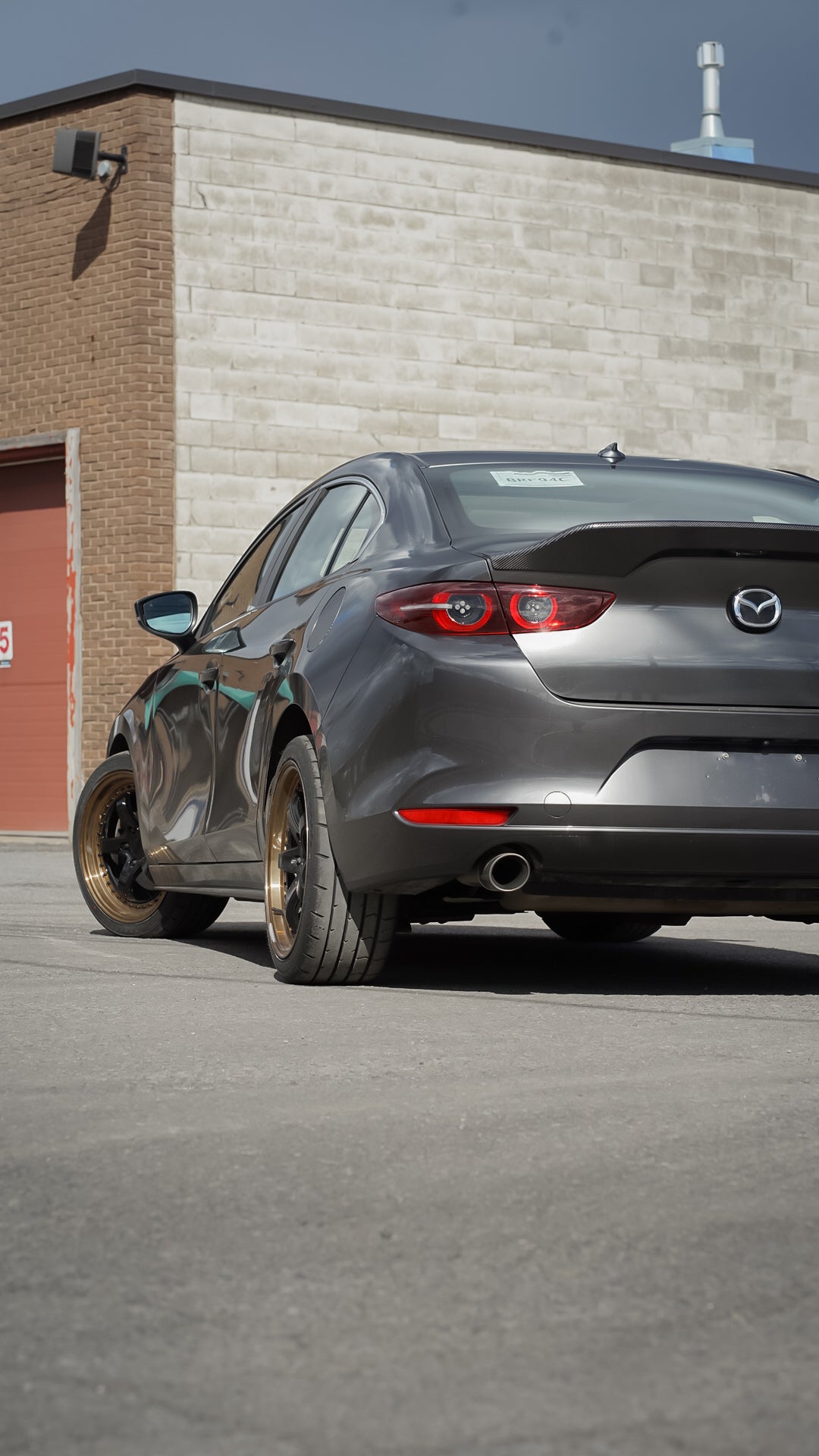 4TH GEN MAZDA 3 SEDAN SPOILER