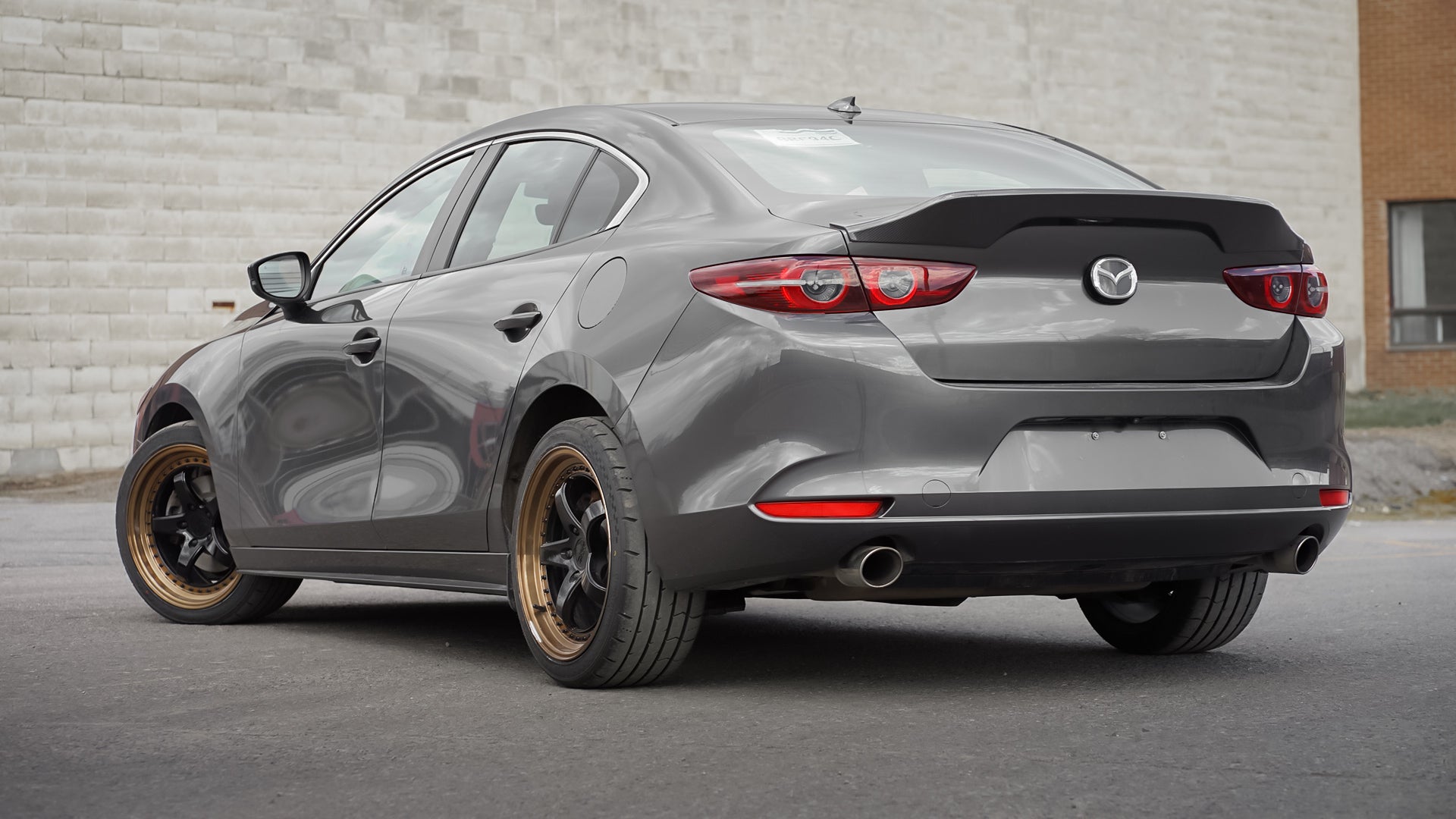 4TH GEN MAZDA 3 SEDAN SPOILER