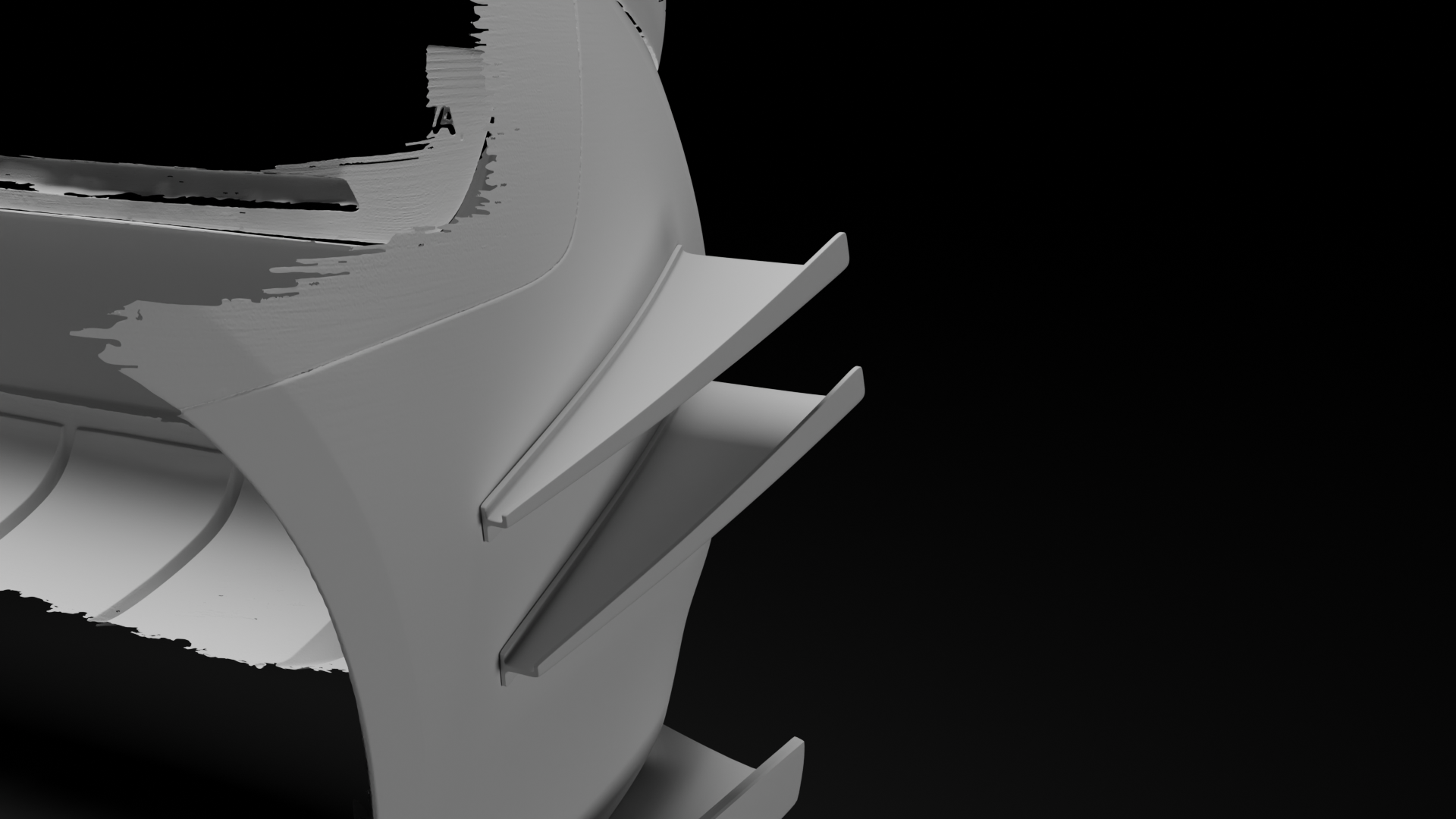 Q50 SPORT REAR CANARDS