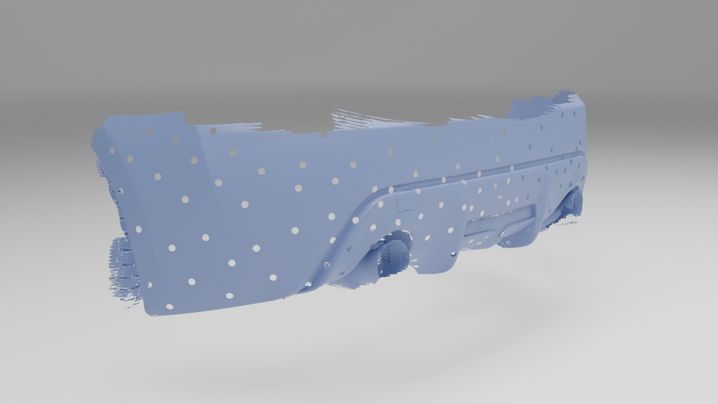 Scion FRS Rear Diffuser 3D Scan