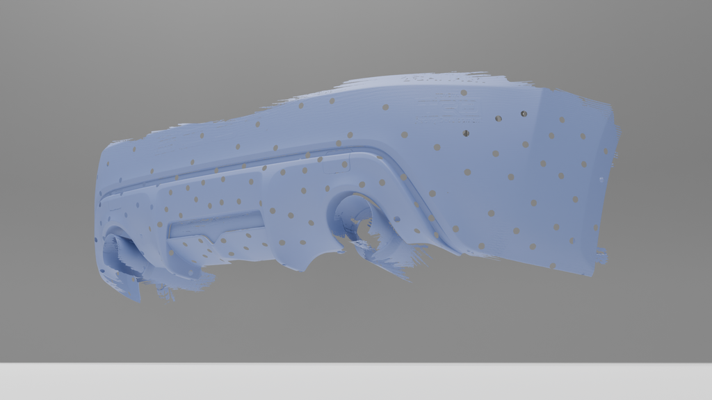 Scion FRS Rear Diffuser 3D Scan