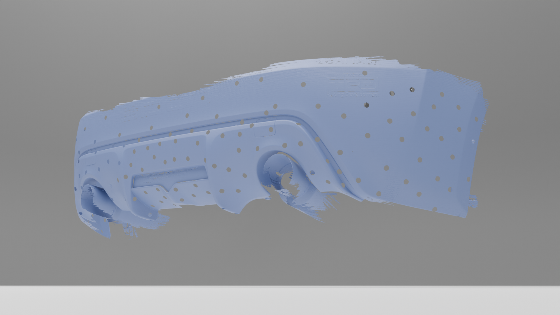 Scion FRS Rear Diffuser 3D Scan