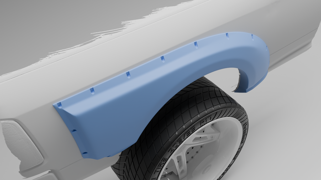 4th Gen Ram 1500 Widebody Fender Flare Files