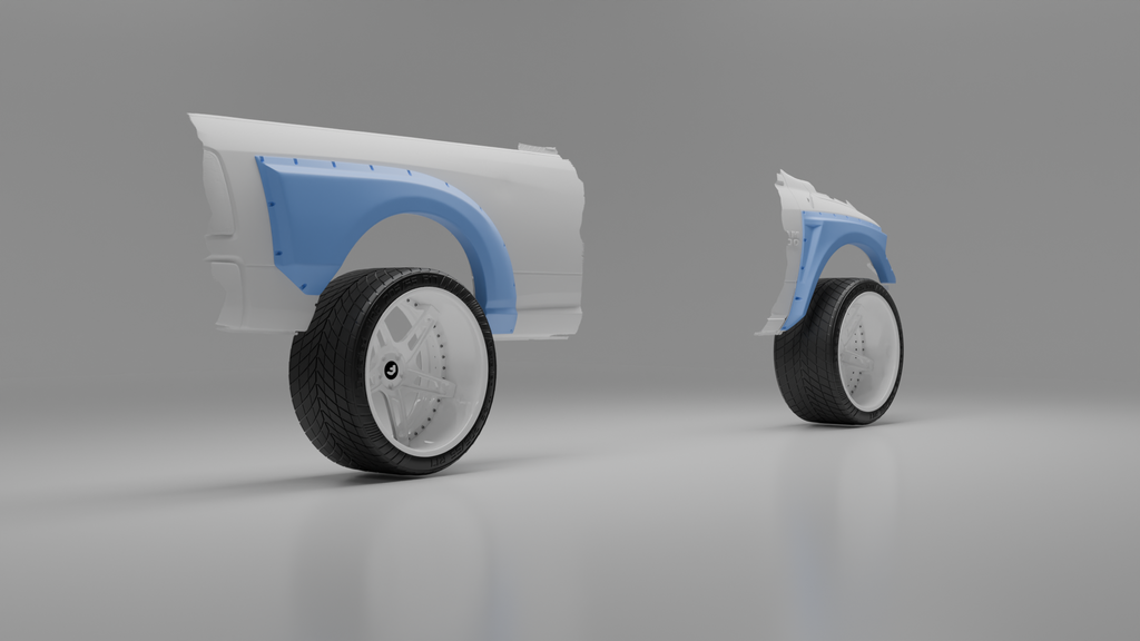 4th Gen Ram 1500 Widebody Fender Flare Files