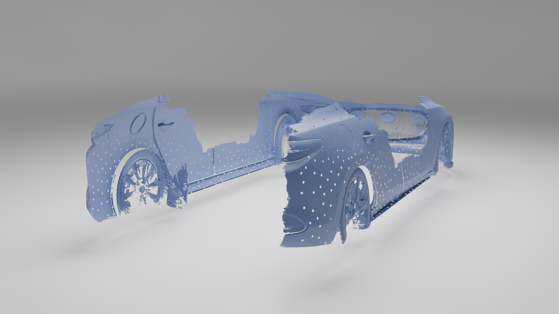 4th Gen Mazda 3 Sedan 3D Scan