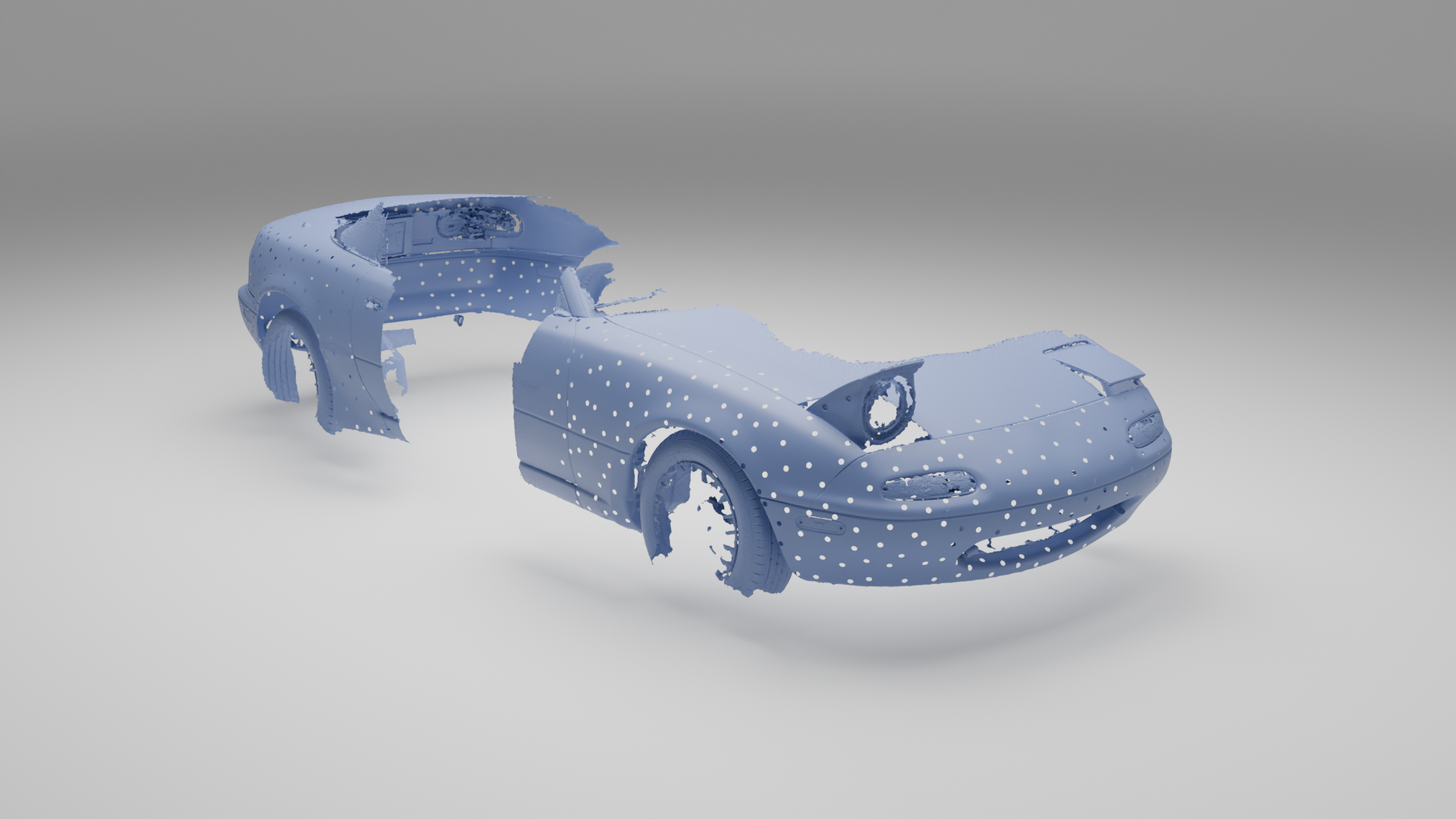 Mazda Miata NA 3D Scan