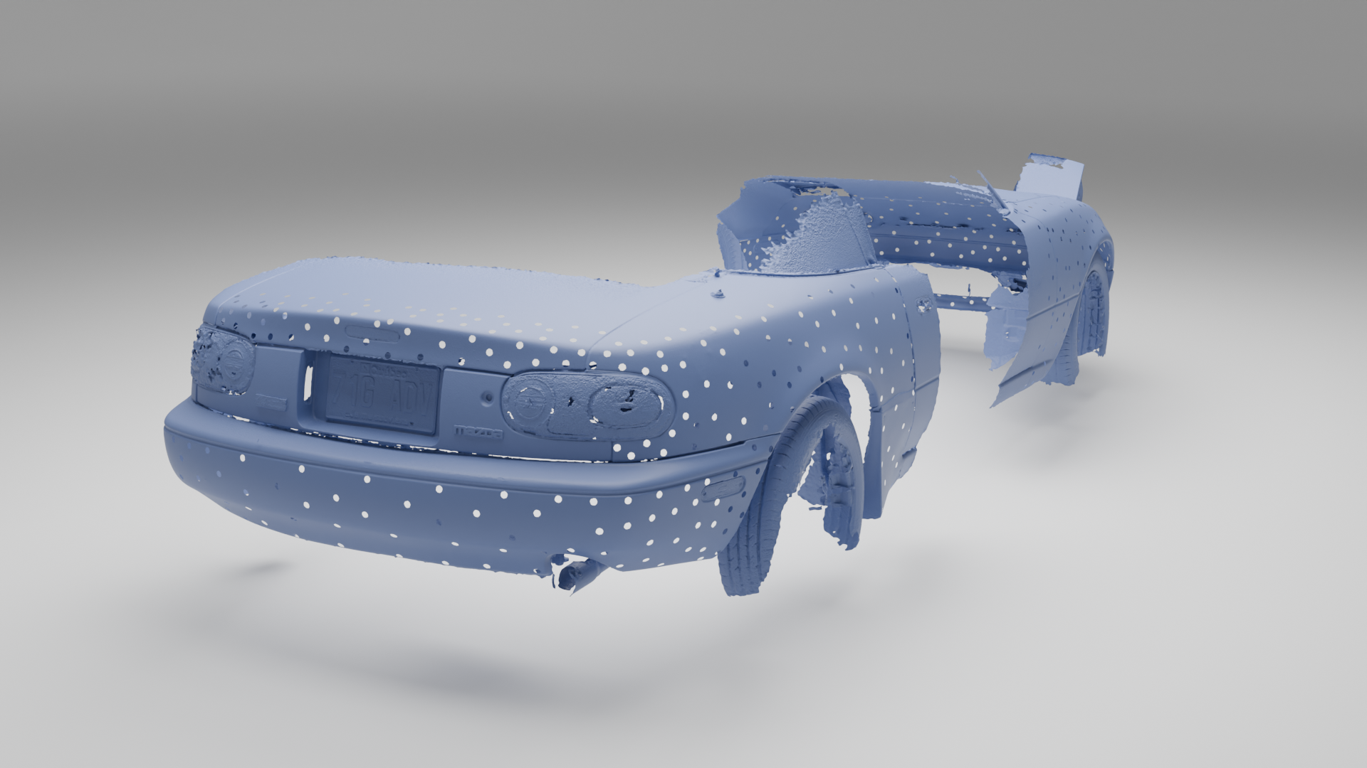 Mazda Miata NA 3D Scan